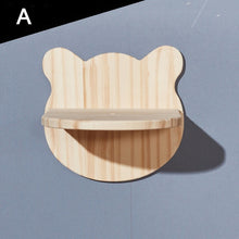 Load image into Gallery viewer, Pet cat climbing frame, pet tree house, wooden jumping platform DIY, house toy wall-mounted