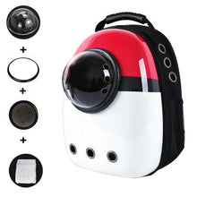 Load image into Gallery viewer, Cat Backpack Cat Carrier Fat Cat Bag Breathable Transport Travel Bag Dog Space Capsule Pet Capsule Astronaut Backpack For Pets