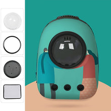 Load image into Gallery viewer, Cat Backpack Cat Carrier Fat Cat Bag Breathable Transport Travel Bag Dog Space Capsule Pet Capsule Astronaut Backpack For Pets
