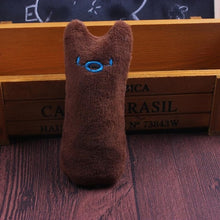 Load image into Gallery viewer, Teeth Grinding catinp toys Interactive plush Cat Toys Kitten Chewing Vocal Claws Thumb Bite Cat mint For Cats
