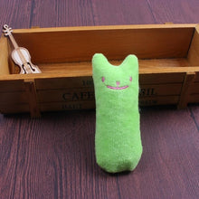 Load image into Gallery viewer, Teeth Grinding catinp toys Interactive plush Cat Toys Kitten Chewing Vocal Claws Thumb Bite Cat mint For Cats
