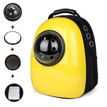 Load image into Gallery viewer, Cat Backpack Cat Carrier Fat Cat Bag Breathable Transport Travel Bag Dog Space Capsule Pet Capsule Astronaut Backpack For Pets
