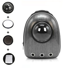 Load image into Gallery viewer, Cat Backpack Cat Carrier Fat Cat Bag Breathable Transport Travel Bag Dog Space Capsule Pet Capsule Astronaut Backpack For Pets
