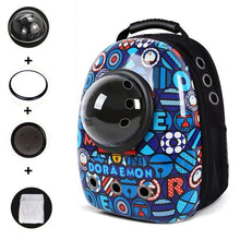 Load image into Gallery viewer, Cat Backpack Cat Carrier Fat Cat Bag Breathable Transport Travel Bag Dog Space Capsule Pet Capsule Astronaut Backpack For Pets
