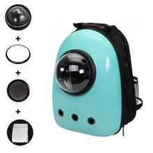 Load image into Gallery viewer, Cat Backpack Cat Carrier Fat Cat Bag Breathable Transport Travel Bag Dog Space Capsule Pet Capsule Astronaut Backpack For Pets

