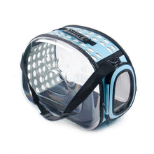 Load image into Gallery viewer, Transparent Cat Bag Travel Pet Backpack Oblique Cross Pet Out Bag Foldable Washable Backpack Litter Dualuse Capsule Shoulder Bag
