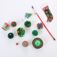 Load image into Gallery viewer, Pet Cat Toy Christmas Stocking with Small Toys Set Chewing Toys Pets Kitten Toys Multi-model Cat Toys Hot

